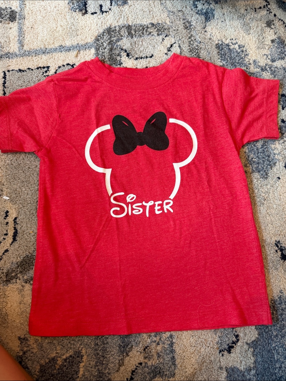 Red sister Disney tshirt